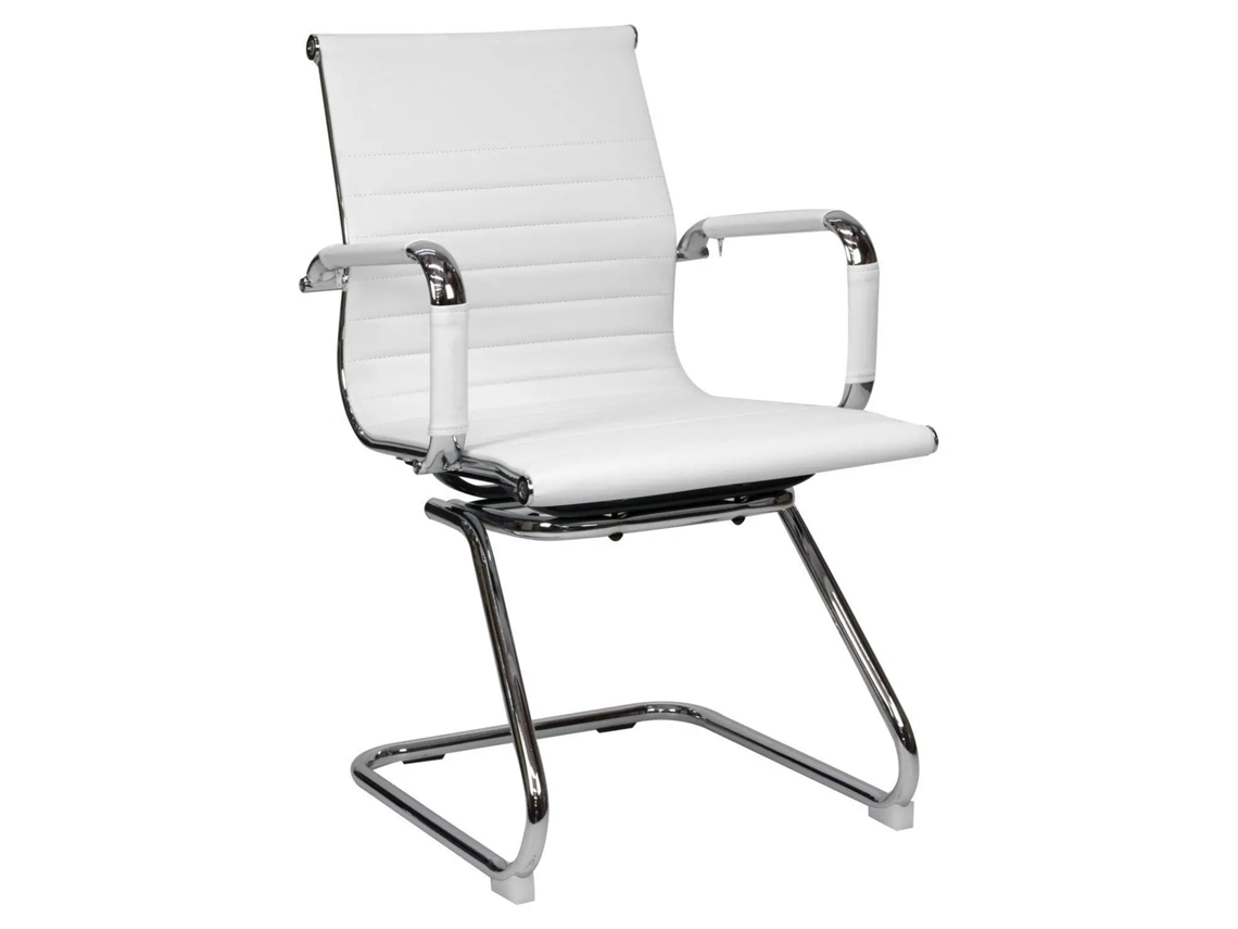 DUDECOR Cadeira Escritório Wordpro V Branco