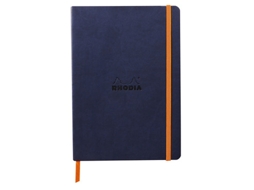 RHODIA 117378C Caderno e Bloco A5 80 Folhas Azul