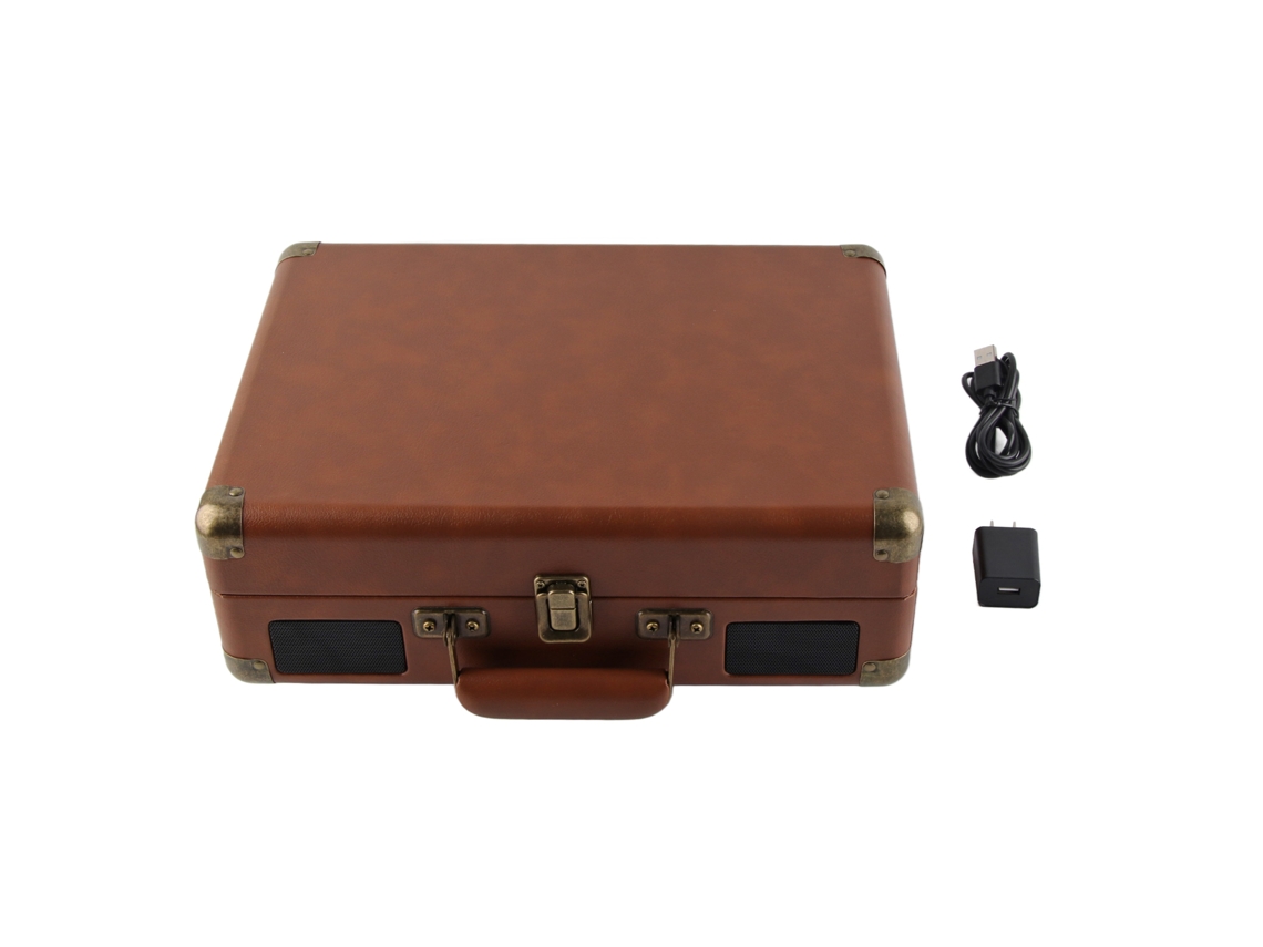 Toca discos Vintage LAXISCREED Bluetooth 5.0 3 Velocidades