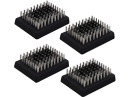 Conjunto de 4 Cabeças de Substituição para Escova de Grelha AQUAFORGE