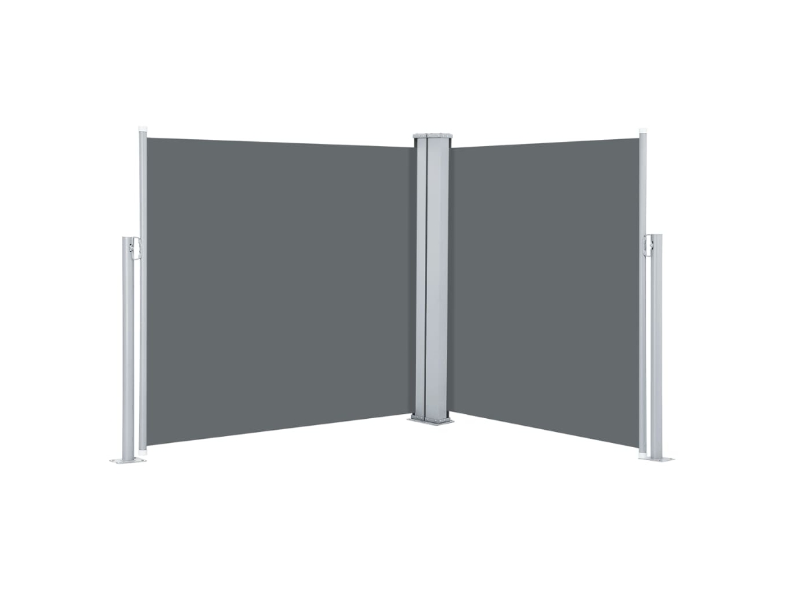 Side Awning, Side Awnings Vidaxl Antracite Poliéster (117 X 600 Cm)