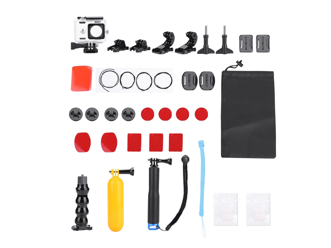 Caixa Estanque Para Câmera De Ação, Kit Acessórios Mergulho Gopro Hero 5/6-aquaforge