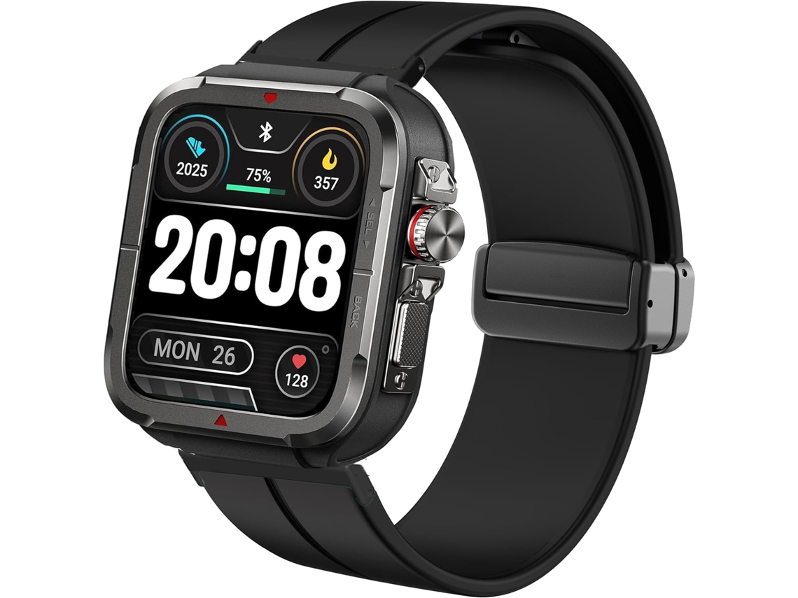 Pulseiras De Silicone Macio Com Fecho Magnético Para Relógios