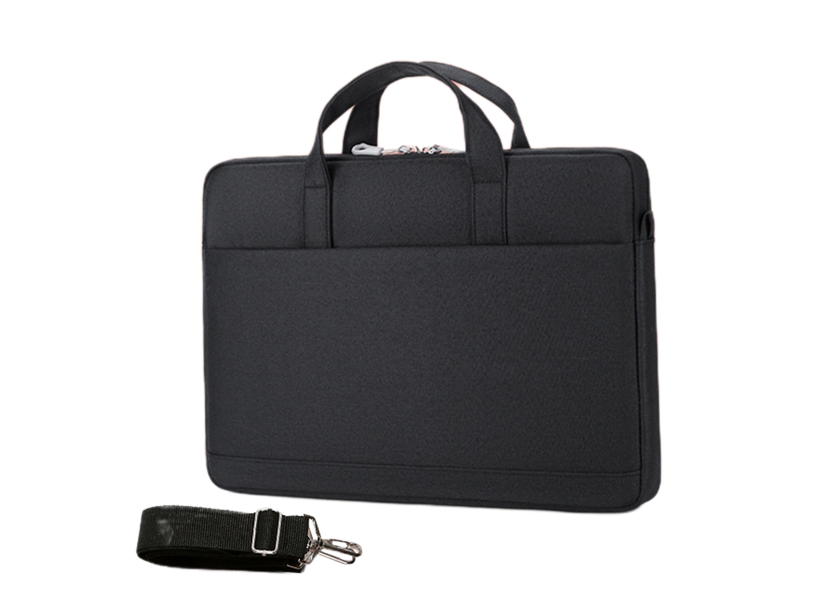 Aquaforge Bolsa de mensageiro leve com proteção de 360 graus para laptop, pasta multifuncional para mulheres e homens