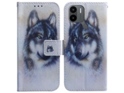 Capa De Couro Flip Com Desenho Colorido Para Xiaomi Redmi A1+