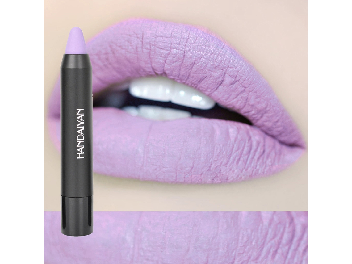Creme hidratante à prova d'água de longa duração com acabamento matte para lábios, maquiagem cosmética 10