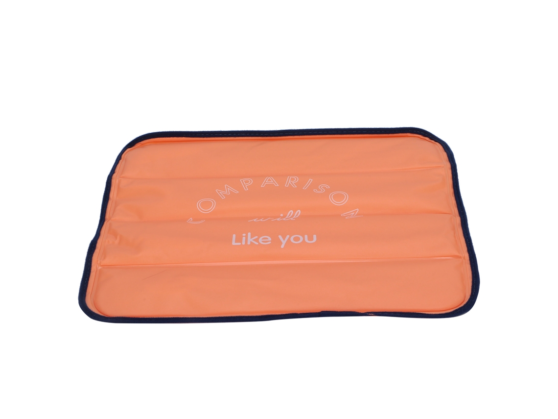 Almofada de Gelo Líquido Pvc para Carro e Escritório, Almofadilla Fria para o Verão Quente 7882 Laranja