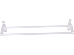 Conjunto De 1 Suporte De Toalha De Parede Para Banheiro, Sem Necessidade De Furar, Branco, Para Econ Gokoco