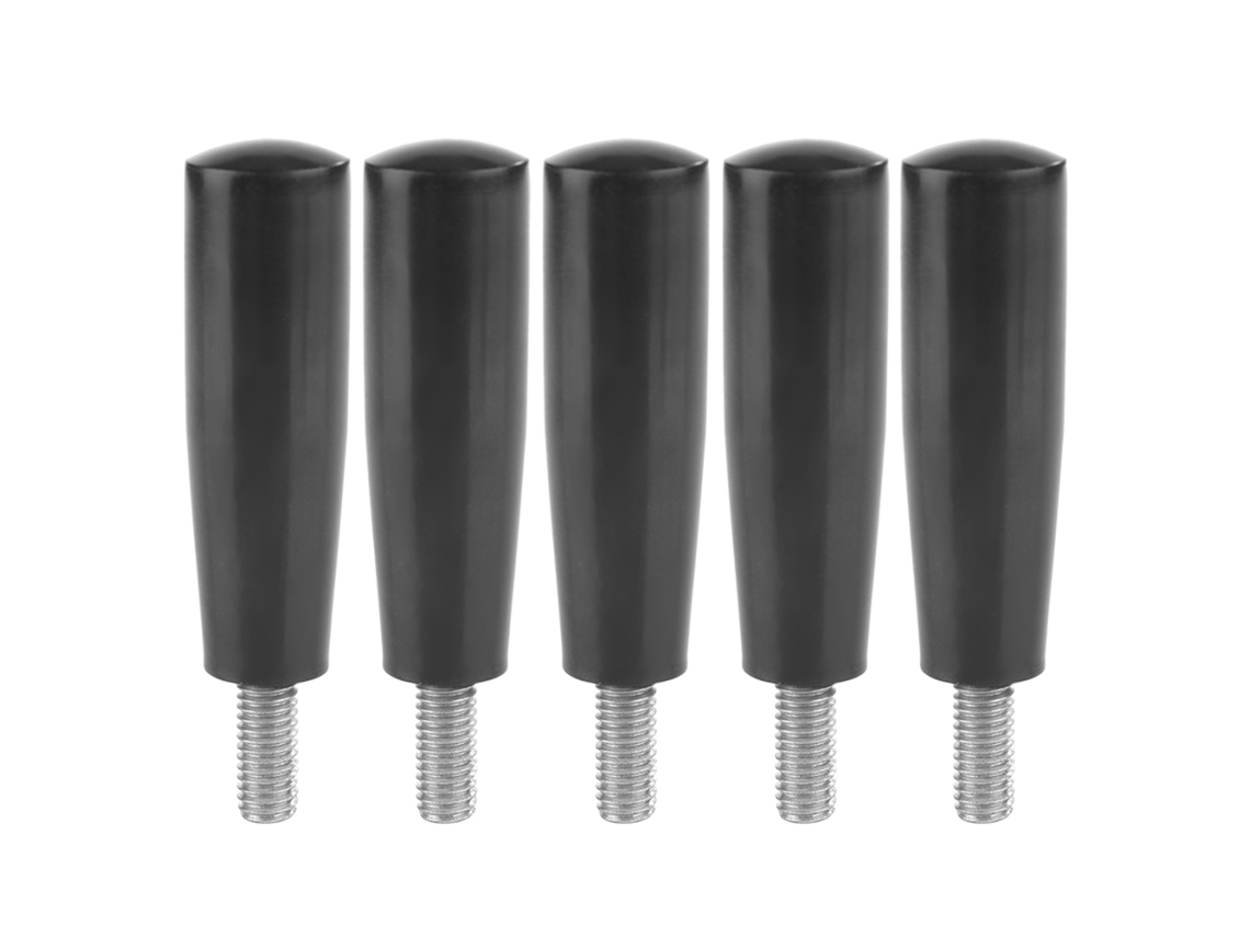 Peças Manivela Giratória De Bakélite M8*63 Acessório De Substituição Para Fresadora De Rosca