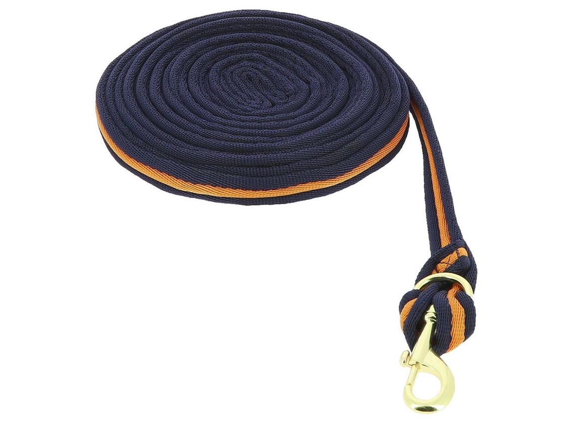 Cabo de Exercício Acolchoado Preto 8 Mnorton Equestrian