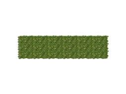 Vidaxl Tela De Varanda Com Folhas Verde E Amarelo 300 X 75 Cm