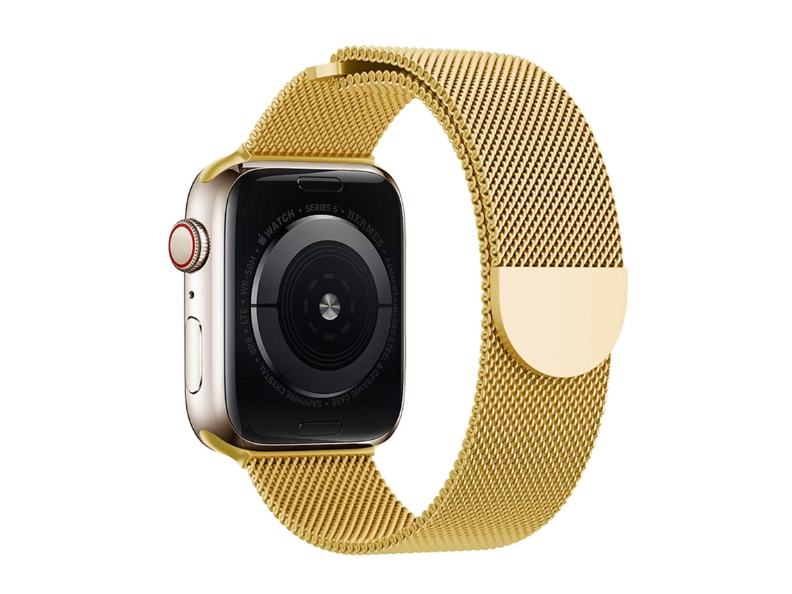 Pulseira De Substituição Panoona Para Apple Watch 38/40/41/série 11-10 42mm Dourado