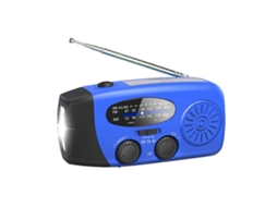 Rádio de Emergência EOOCOO (energia Solar, Energia de Manivela)