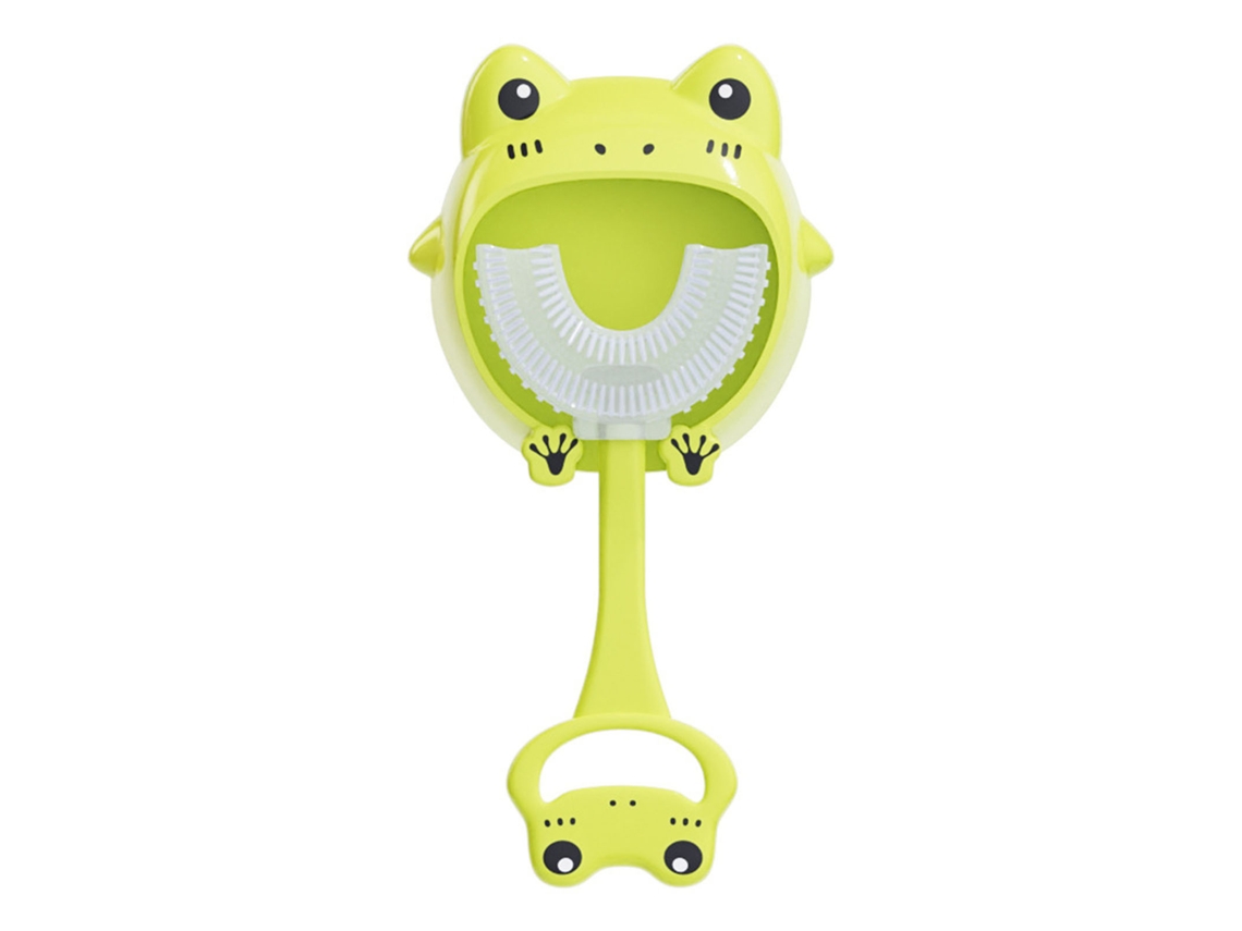 Escova Dental Infantil U LAXISCREED Verde 2 12 Anos