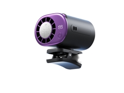 Laxiscreed Ventilador Usb Portátil Com Clip, Mãos Livres E Resfriamento Rápido