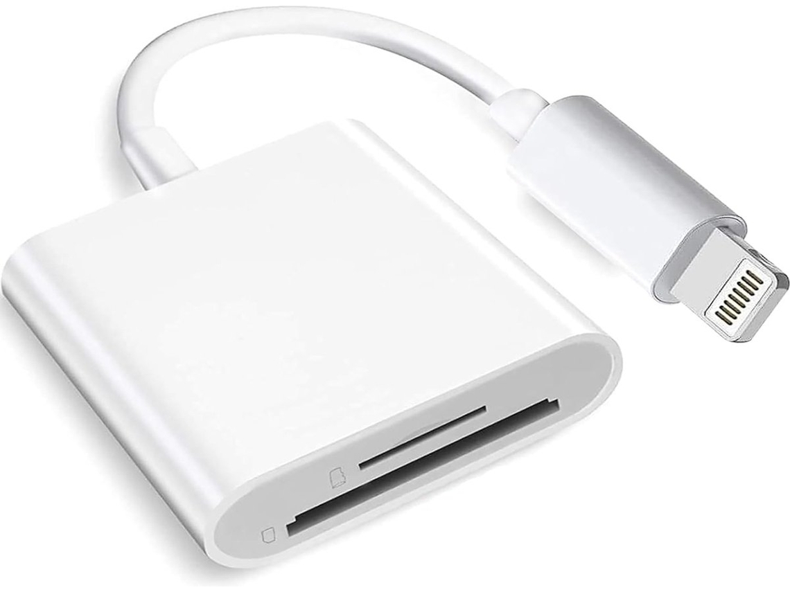 Leitor de Cartões com Conector 8 Pinos, para Dispositivo Móvellot Duplo AQUAFORGE