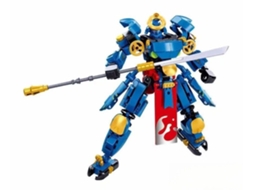 Sluban Warriors Samurai Azul M38-b1312