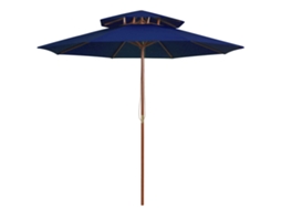 Guarda-sol VIDAXL Blue (270 cm)