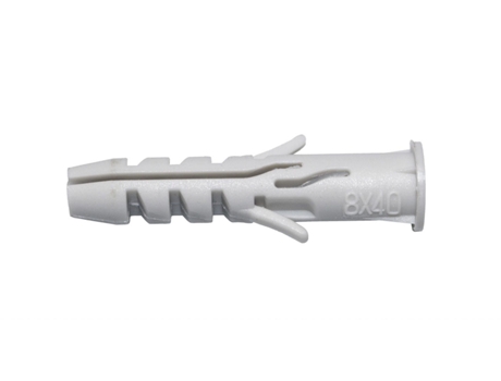Caixa 3000 Buchas Nylon com Gola MASTERBRICO (8X30mm)