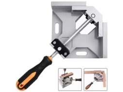 Abraçadeira de ângulo reto Linjou, solda manual, capacidade 70mm, carpintaria e soldagem