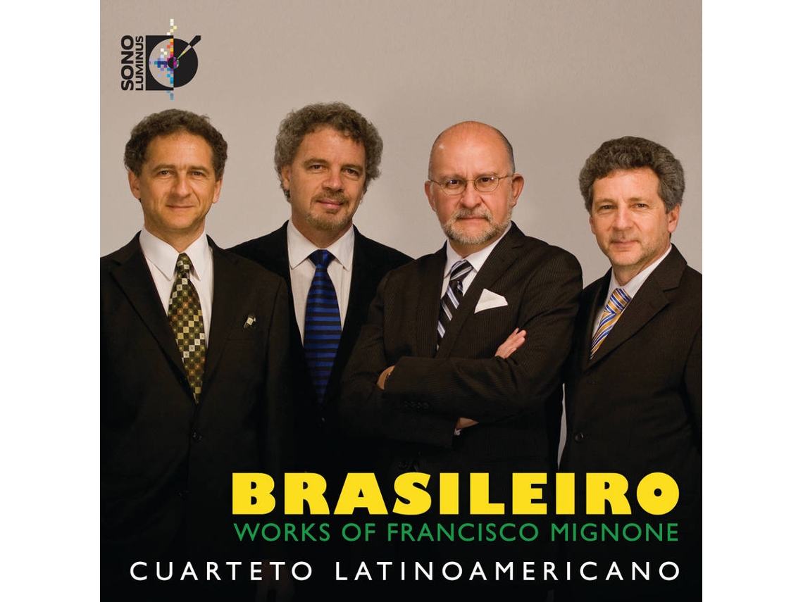 CD Cuarteto Latinoamericano - Brasileiro (1CD)