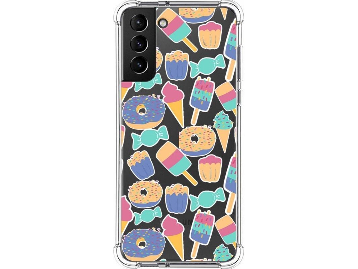 Capa Samsung Galaxy S21+ Plus 5G TUMUNDOSMARTPHONE Doces 02 Multicor