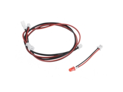 Conjunto Peças Sobressalentes Helicóptero Rc Eachine E220s Md500: Cabo Extensão do Motor Cauda / Conjunto Cabos Luz a / Conjunto Cabos Luz B MDUG