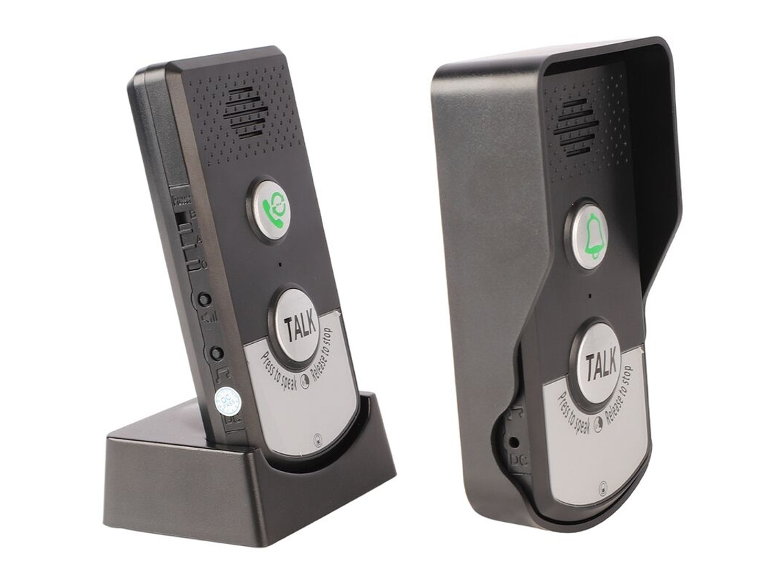 Campainha de Interfone Sem Fio de Longo Alcance com Intercomunicador de Voz para Casa, Hotel e Escritório. Brilvibera wer