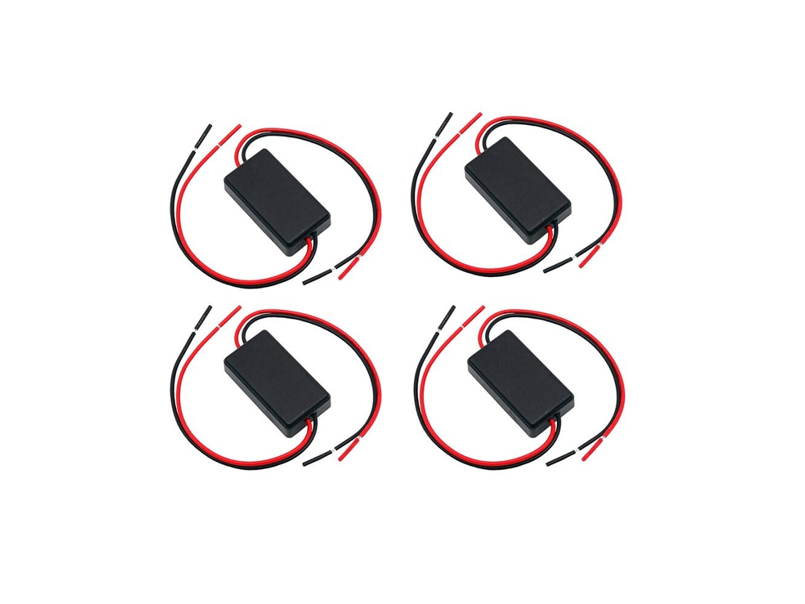 4x Controlador de Luz Estroboscópica / Módulo Pisca pisca para Luz de Travão Led Automóvel 12v (flash)