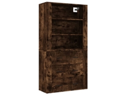 Highboard, Highboards Vidaxl Marrom Madeira Processada (n/a)