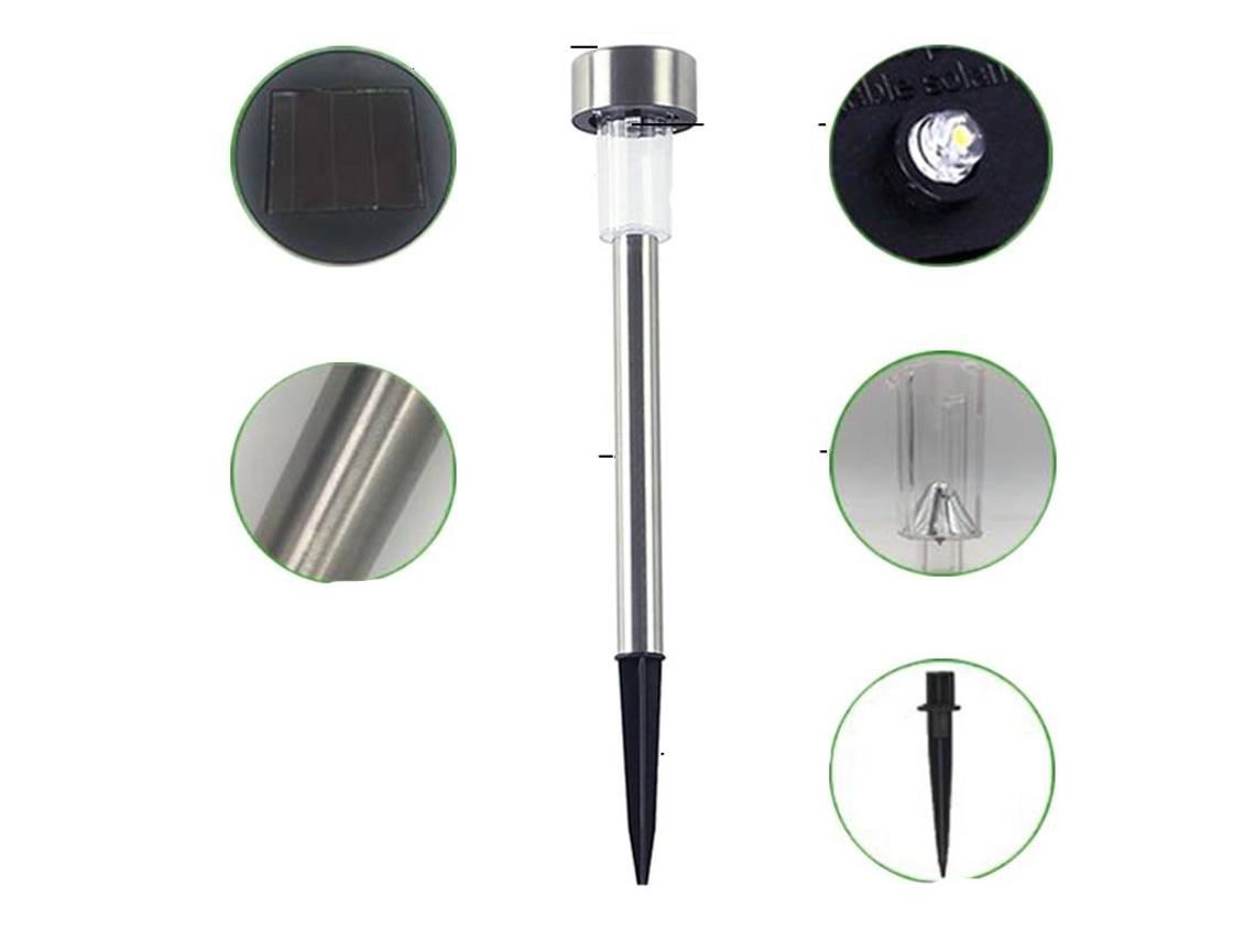 Luz solar led para exterior candeeiro de rua luminaria para lanterna de decoração de jardim[15