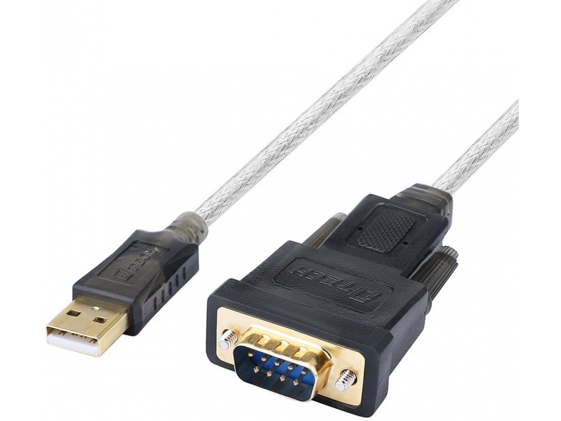 Cabo Serial Para Adaptador Usb Compatível Com Sistemas Windows 7/8/8.1/10, Macos E Linux(1, 8 Metros)