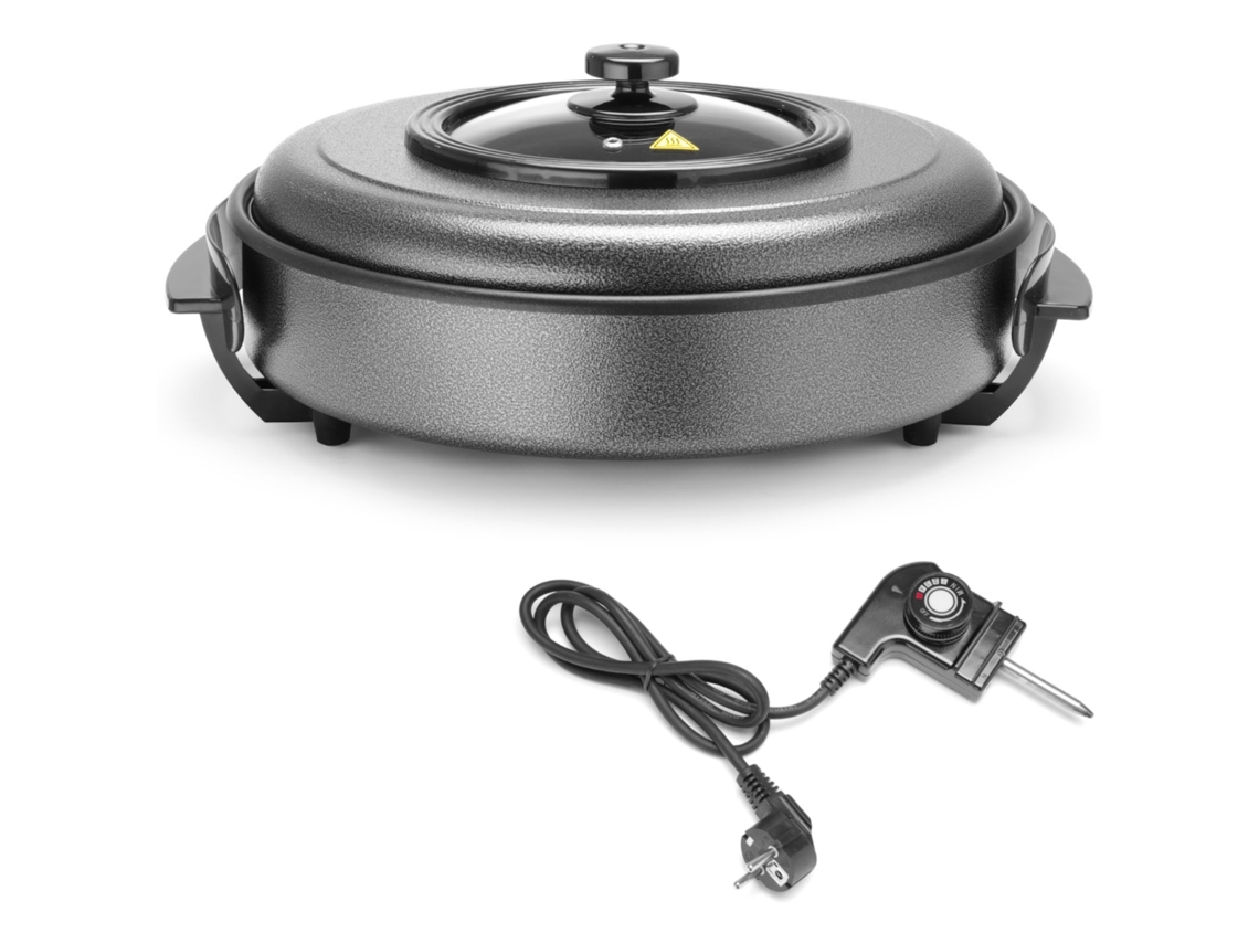 Patelnia Elektryczna do Smażenia I Pieczenia 40cm 1400w HENDI 239506