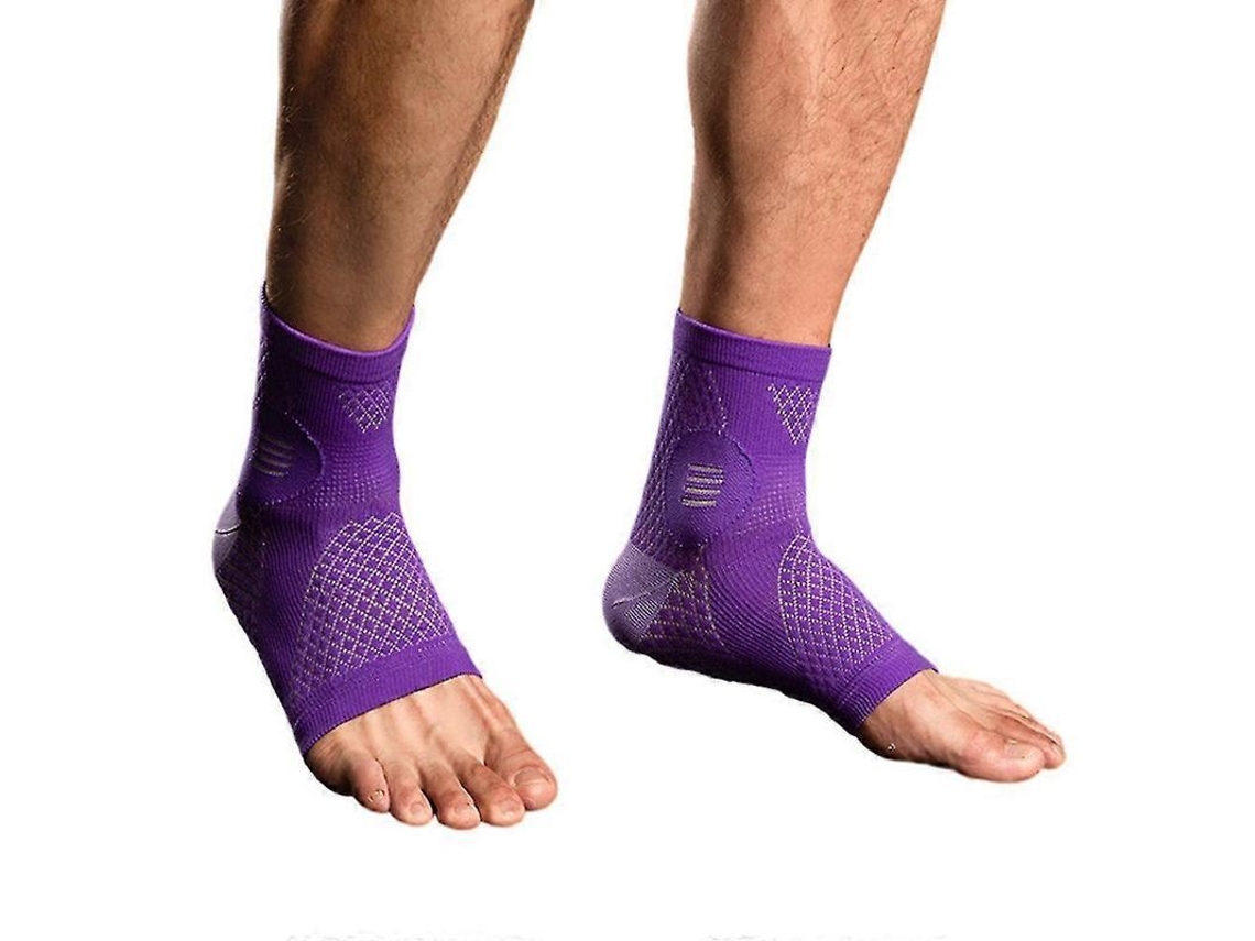 Meias de Compressão para Fasciite Plantar com Apoio em Arco e Tornozelo para Homens e Mulheres