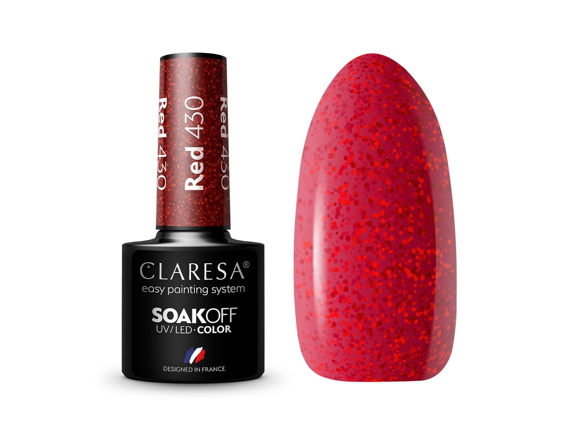 Verniz Gel Claresa Red 430 (5 G)