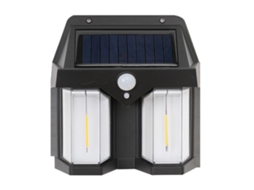 Rebe-lâmpada De Parede Solar Impermeável Com Indução De Corpo Humano, Luz Exterior Brilhante Para Pátio E Portão