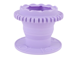 Limpiador De Pincéis De Pintura E Maquiagem De Silicone Plegável Multifuncional Copo Lavapincéis