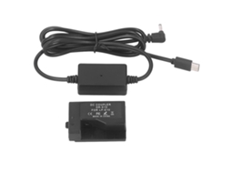 Bateria Falsa Lp E10 Dr E10 Para Câmera Digital, Adaptador Dc Tipo C Para 1100d 1200d