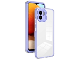 Capa Bumper para Xiaomi Oem OEM Silicone Roxo