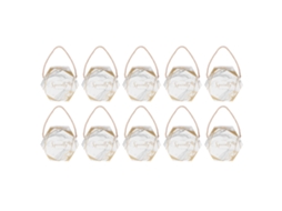 Caixas Hexagonais de Doces com Cordas para Festas Casamento Chocolate Presentes de Papel com S/MARCA