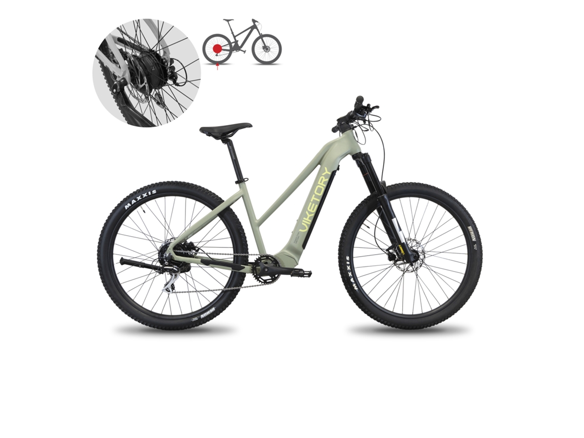 Zhepir Ebike Mtb Verde Militar VIKETORY
