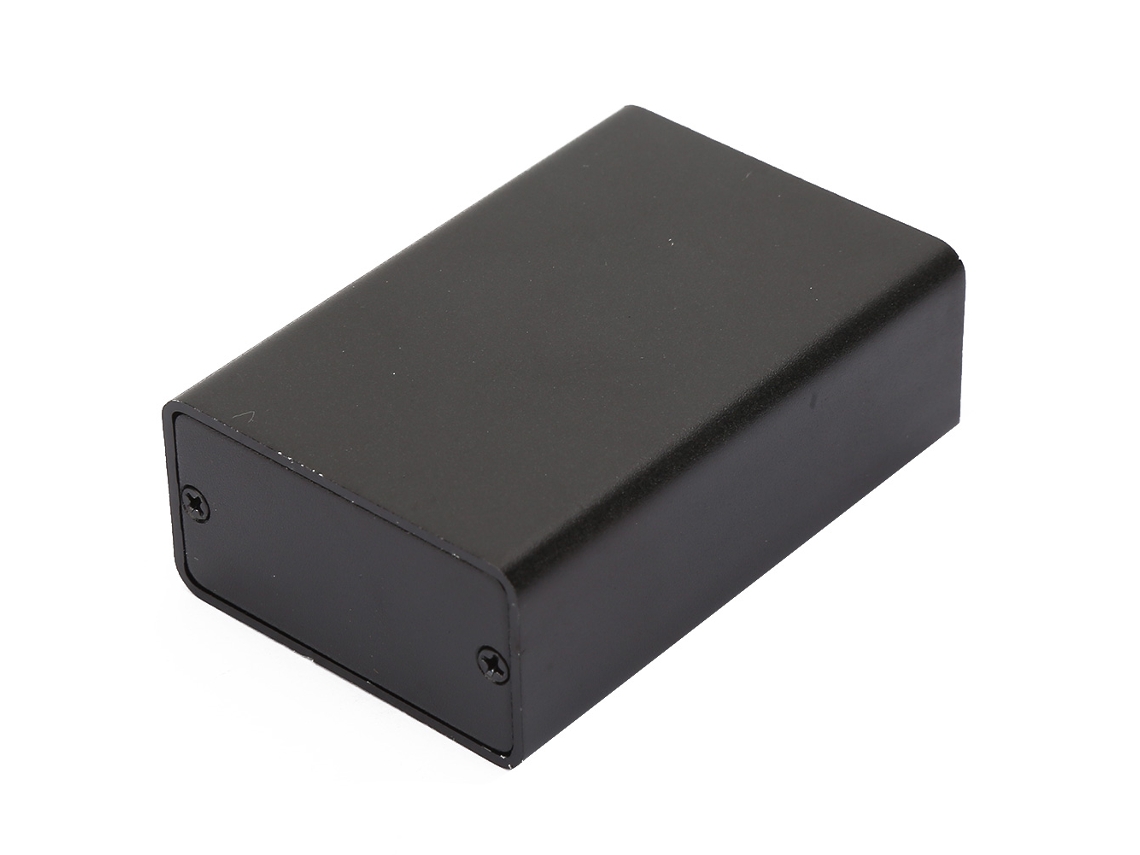 Laxiscreed Caixa Em Alumínio Black Mate Para Proteção De Instrumentos E Projetos Elektrônicos