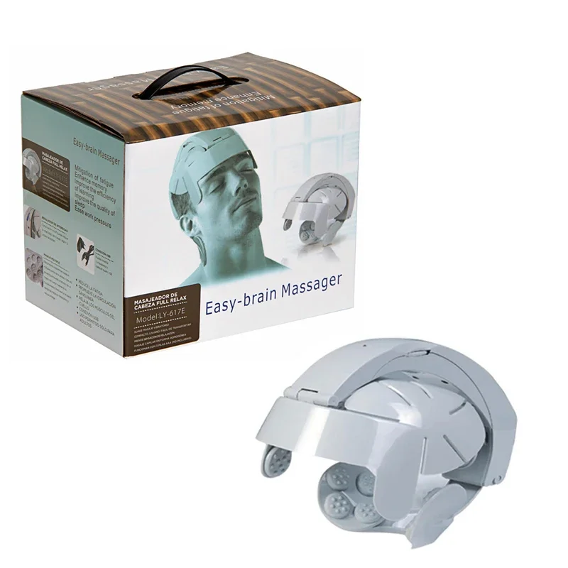 Massageador de Cabeça Elétrico para Aliviar a Dor, Melhorar o Sono, Vibração e Relaxamento, Equipamento de Saúde, Acupressão MDUG