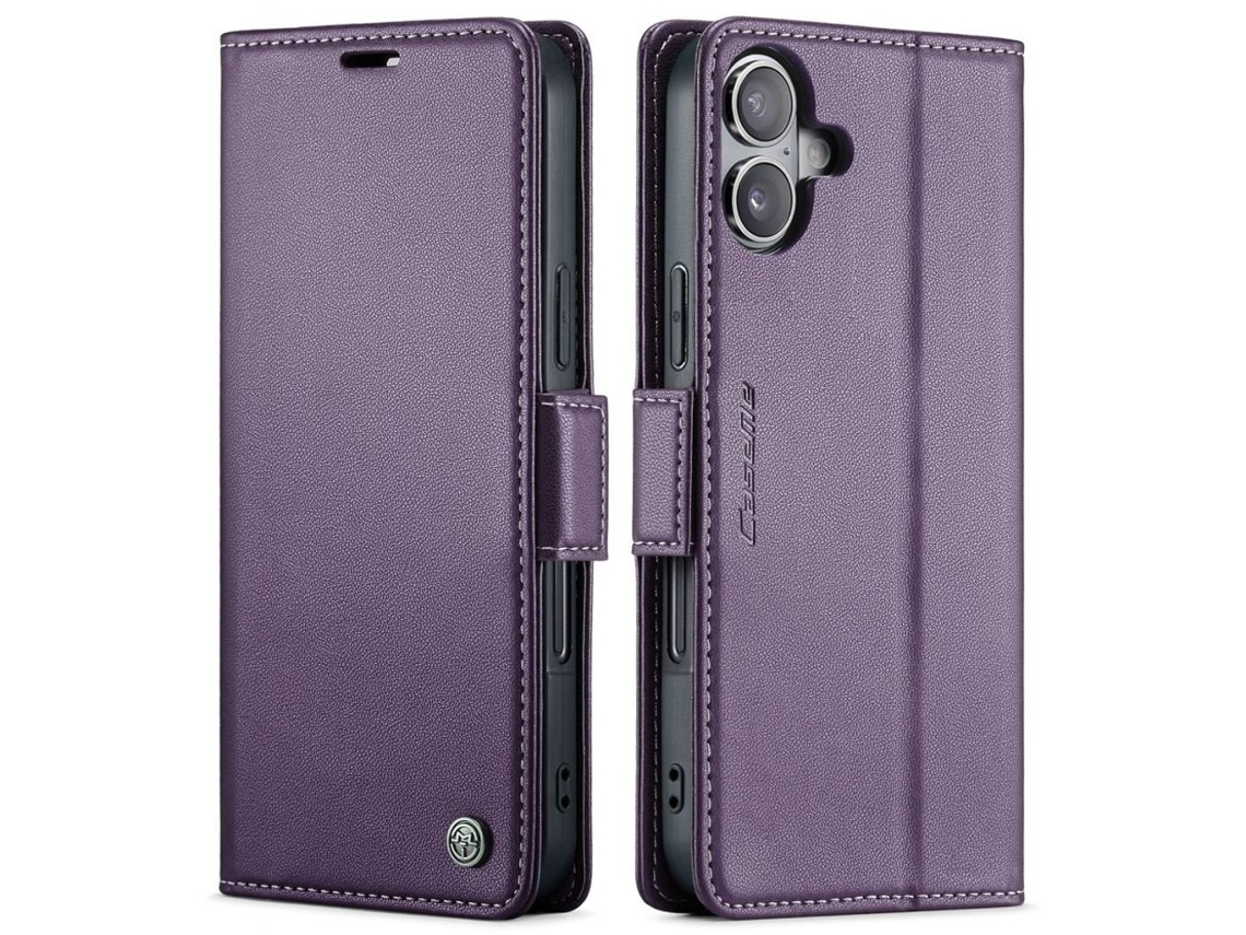 Capa Caseme Para Iphone 17 Com Suporte - Roxa