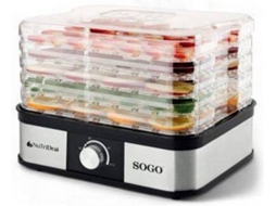Desidratador SOGO DAL-SS-10461 5 Níveis