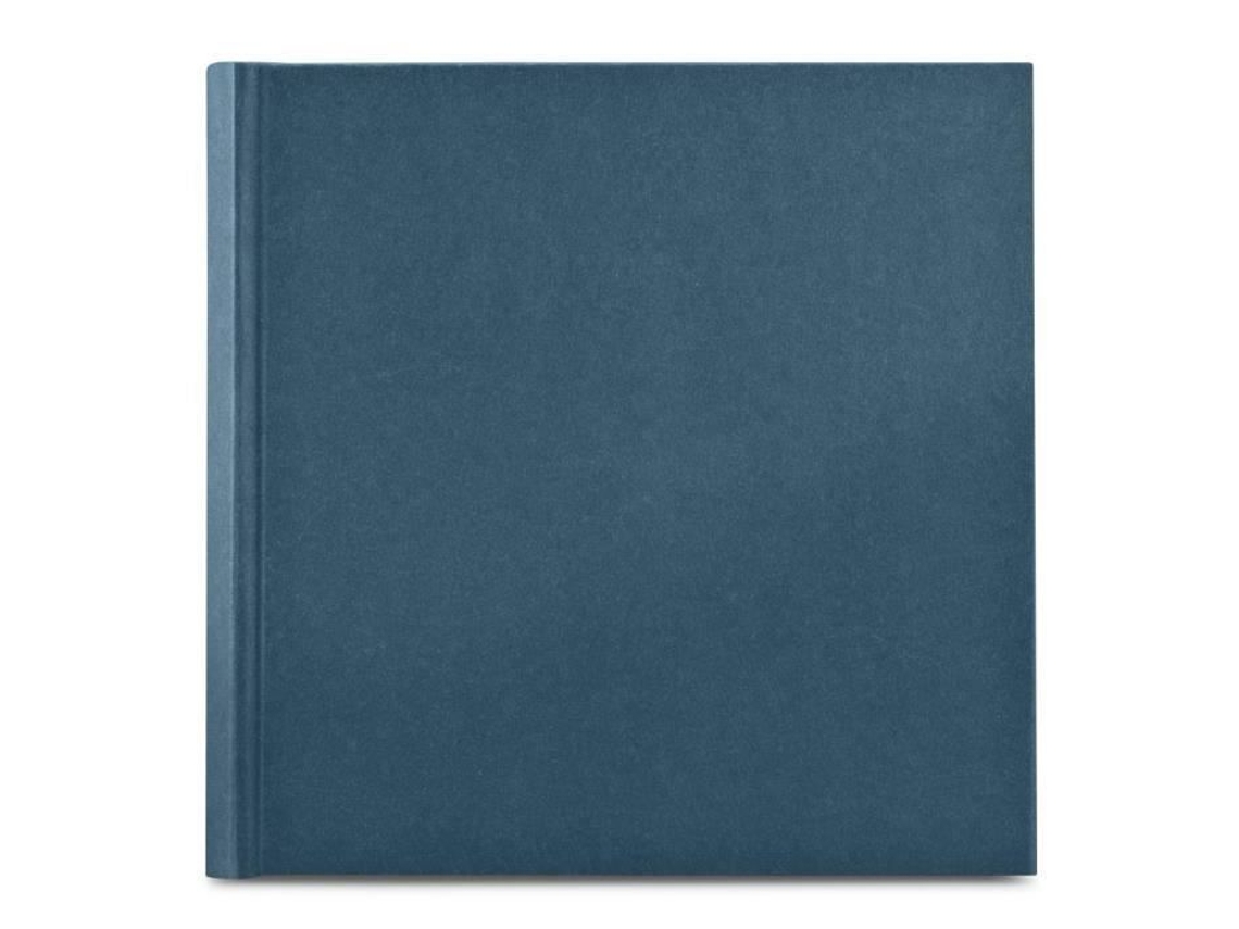 Álbum de Fotos para Anotações, Inclinado, 200 Fotos, Azul, Papel Kraft, Azul Vintage BRILVIBERA