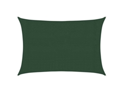 Toldo vela VIDAXL Verde (3x4,5 m)