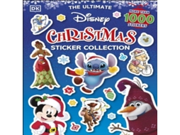 Livro Disney Christmas Ultimate Sticker Collection de TBS-Penguin Random House Wholesale (Inglês)