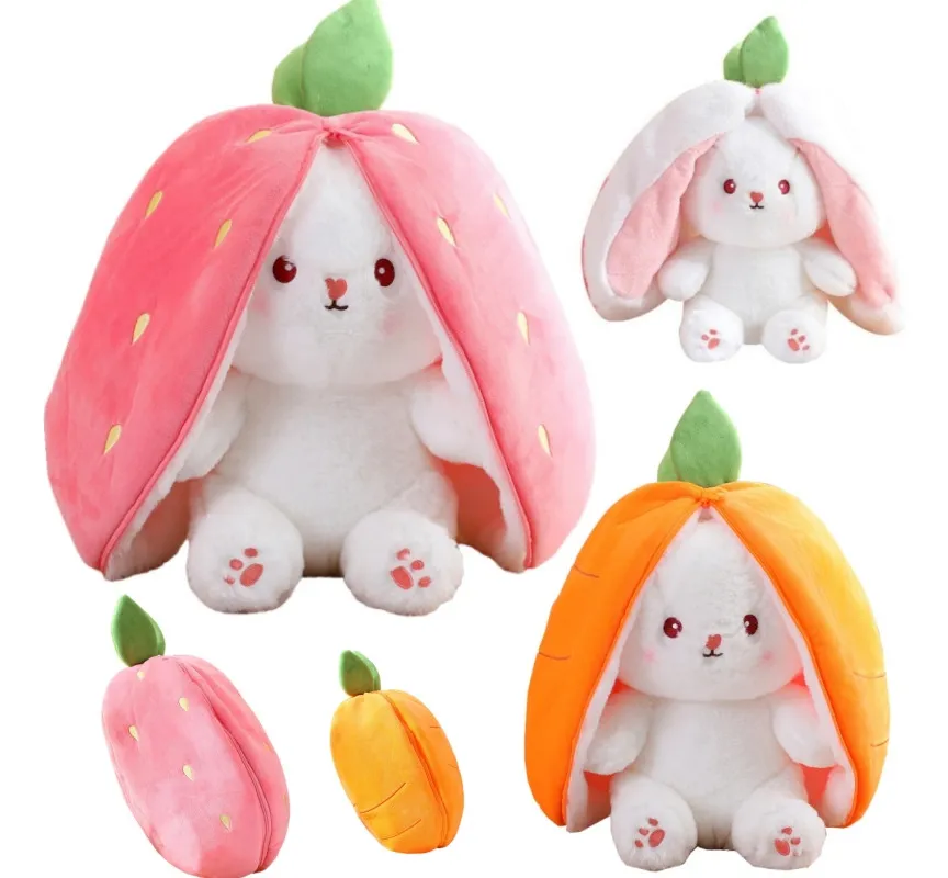 Novo Pacote Com 2 Brinquedos De Coelho De Pelúcia Fofinhosvayotoy