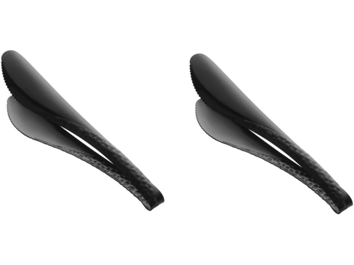 Conjunto De 2 Pinças Aço Inoxidável Pretyzoom Para Bife, Pizza E Outros Alimentos Versáteis Com Cabo Confortável, Ideais